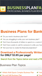 Mobile Screenshot of businessplanfast.com